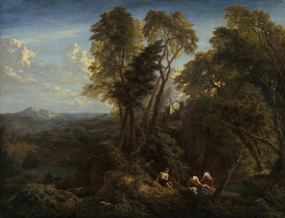 Paesaggio collinare con vista in lontananza - Bavarian State Painting Collection